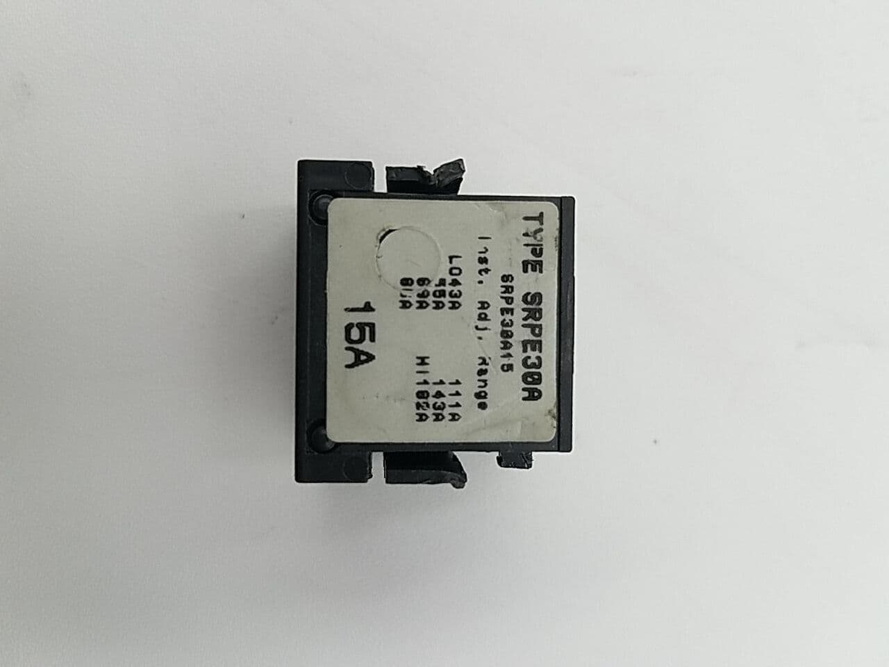 GE SRPE30A15 Circuit Breaker Accessory — image 1 of 7