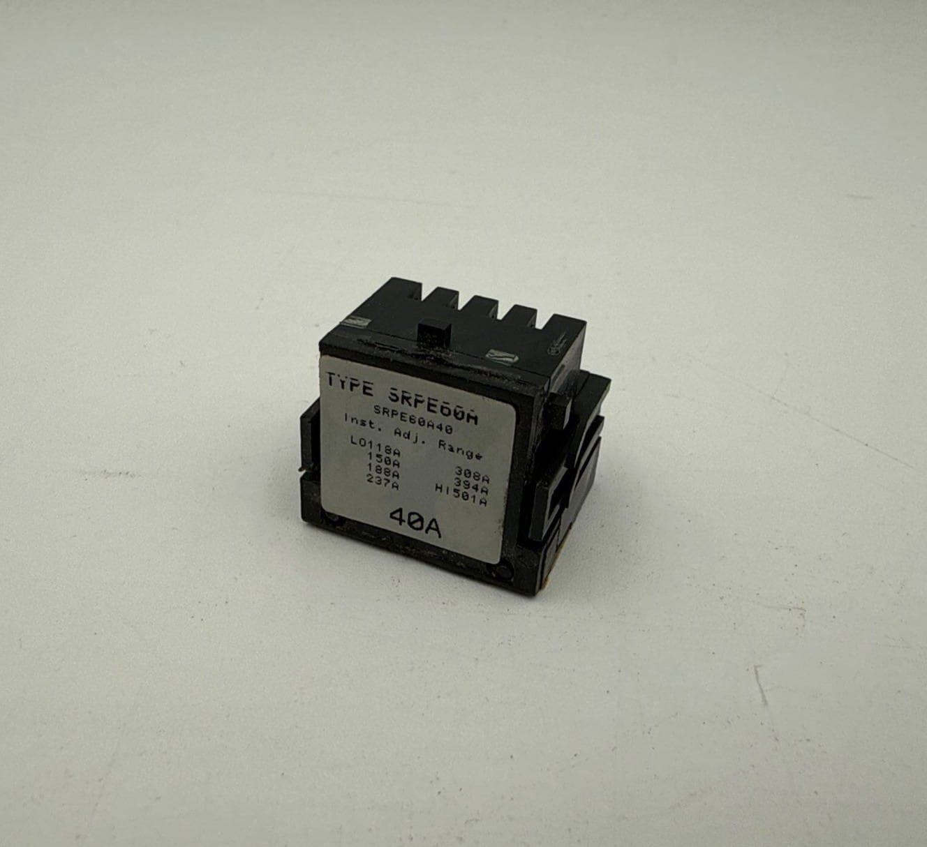 GE SRPE60A40 Rating Plug 40A SRPE60 40 Amp Frame SEDA SEHA SELA SEPA