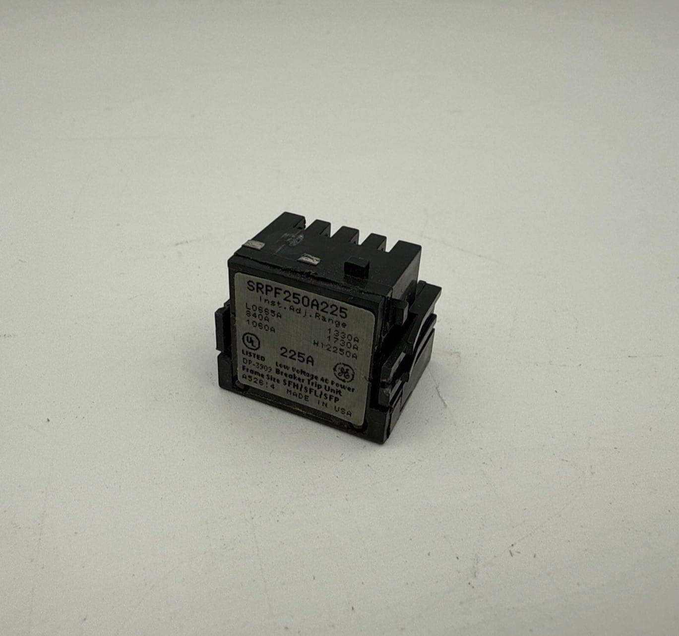 GE SRPF250A225 Rating Plug 225A SRPF250 225 Amp Frame SFDA SFHA SFLA SFPA