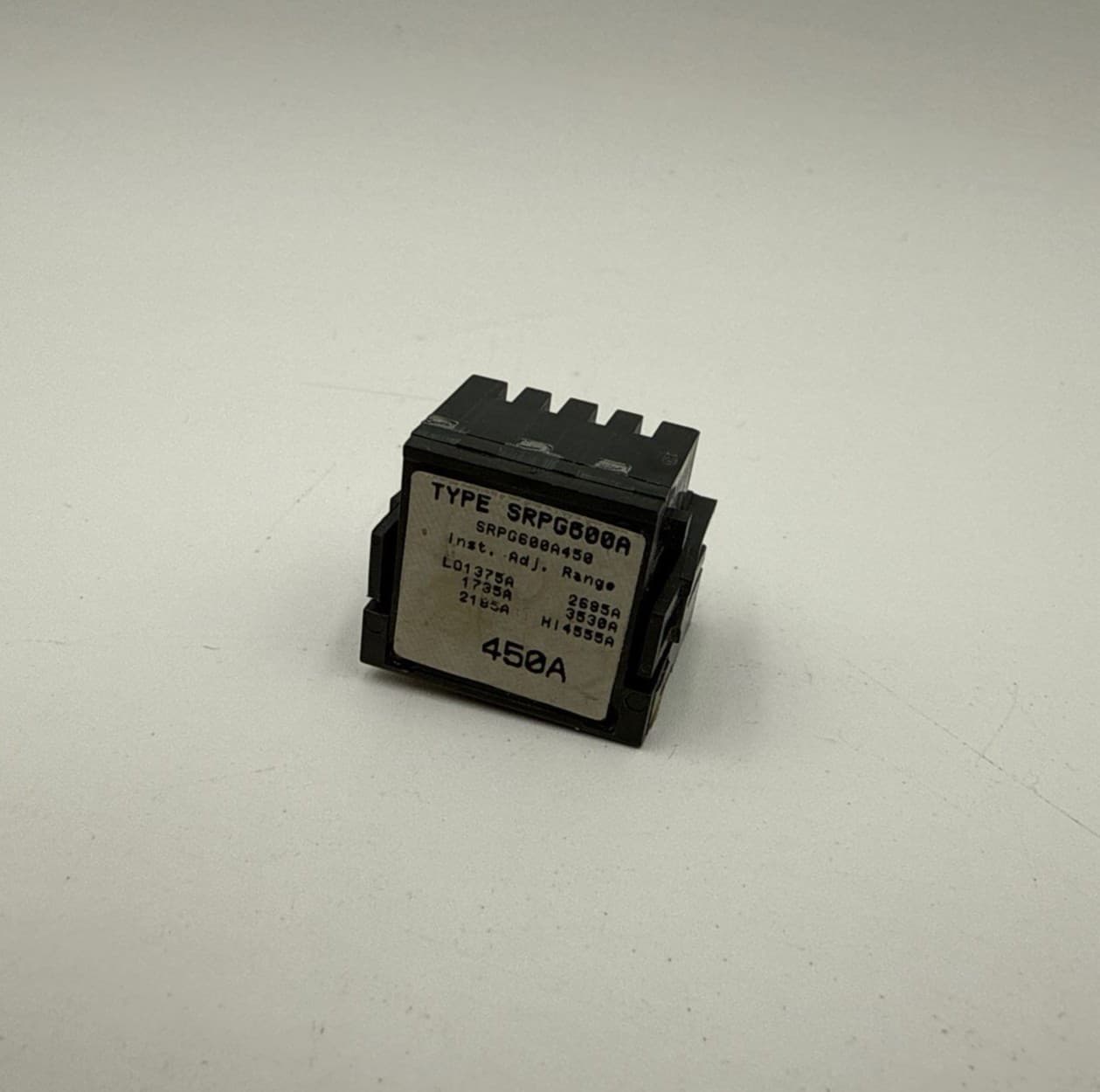 GE SRPG600A450 Rating Plug 450 Amp SRPG600 450A Frame SGDA SGHA SGLA SGPA – image 1