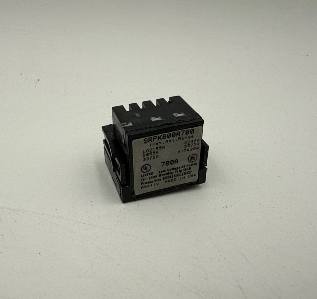 GE General Electric SRPK800A700 Rating Plug 700 Amp SRPK800 700A – image 1
