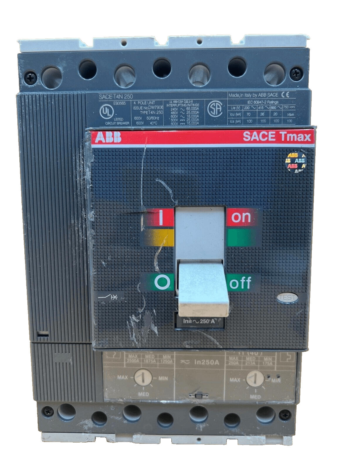 ABB T4N250 – image 1