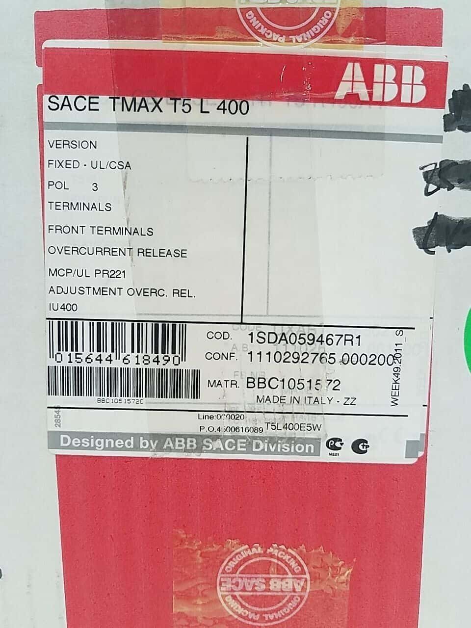 ABB T5L400E5W