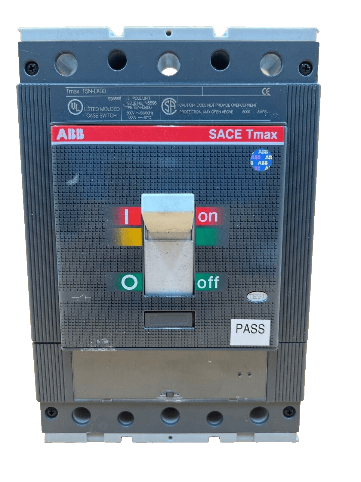 ABB T5N-D 400 Circuit Breaker — image 1 of 11