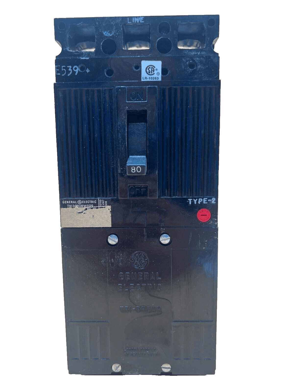 GE TB13080BWE09 Circuit Breaker — image 1 of 7