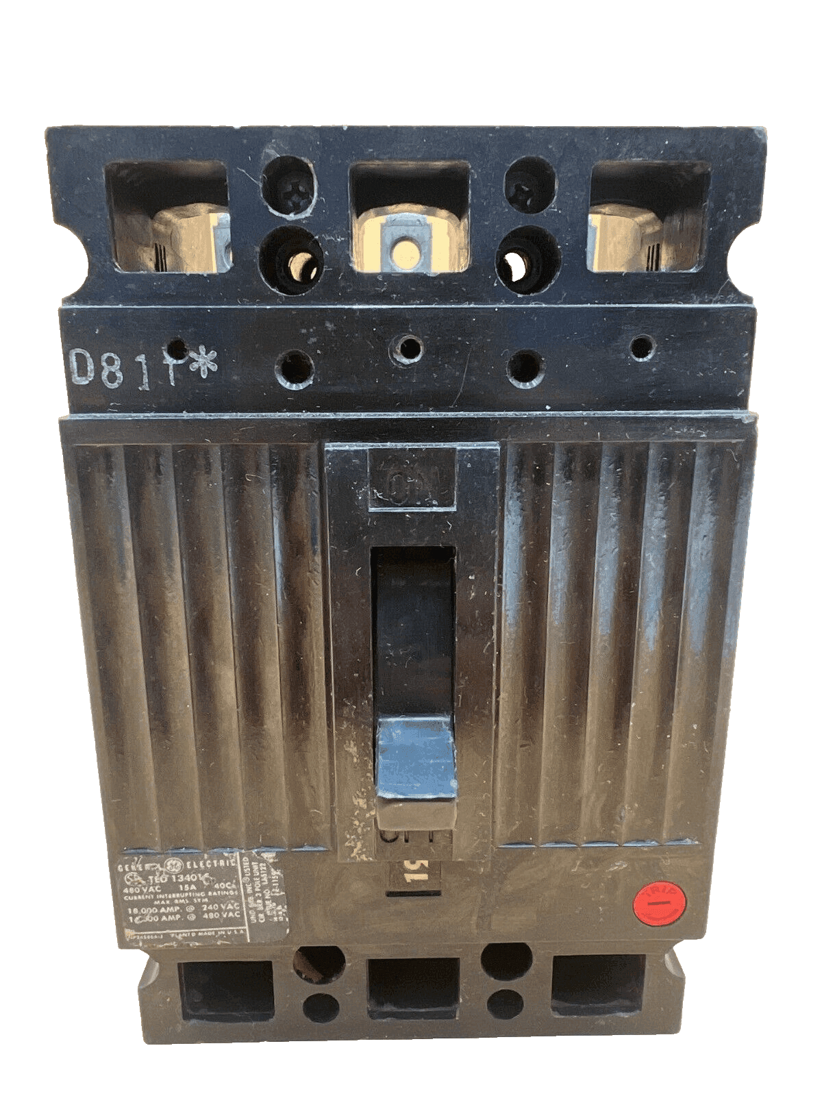 GE TED134015 Circuit Breaker — image 1 of 7