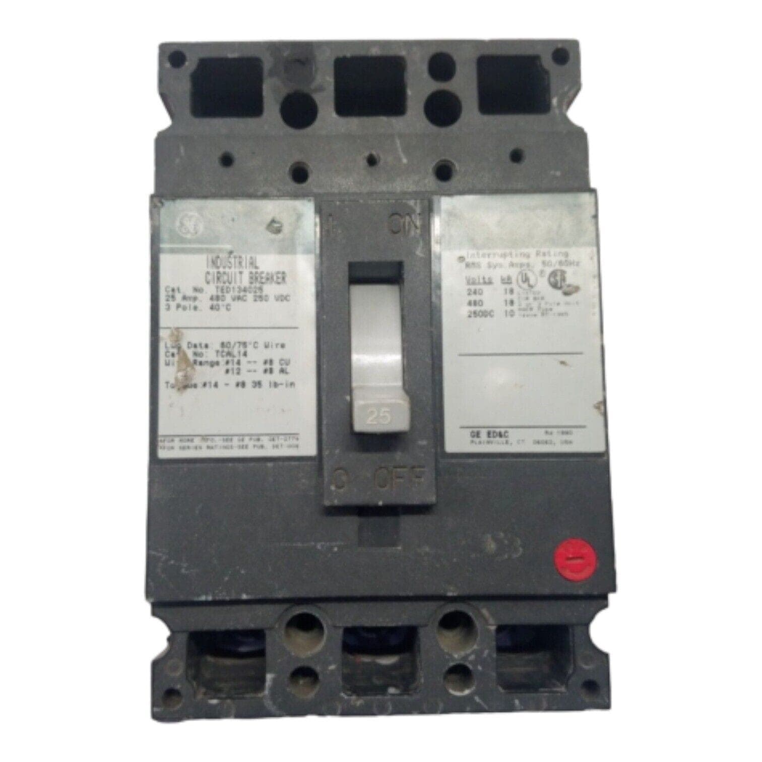 GE TED134025 Circuit Breaker — image 1 of 7