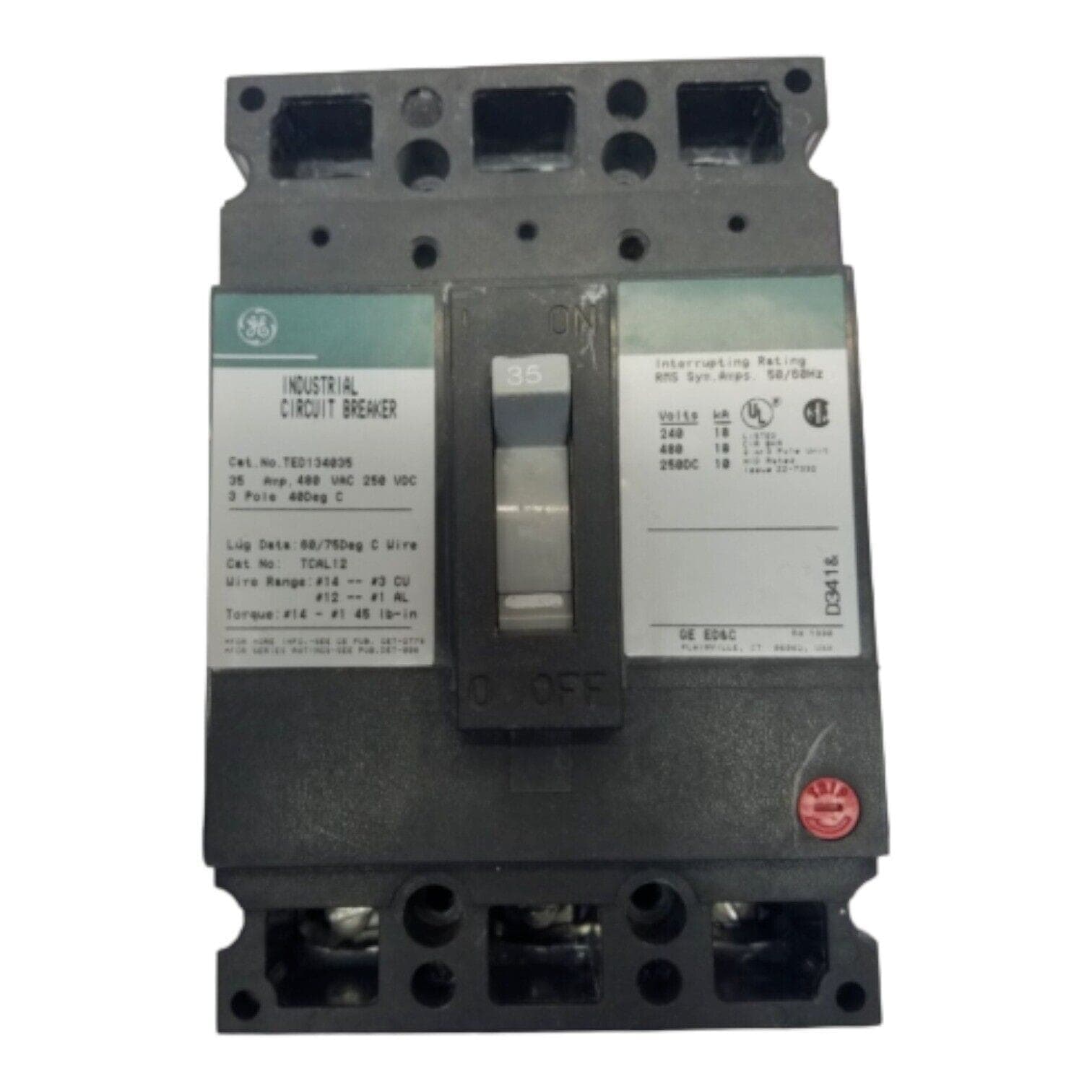 GE TED134035 Circuit Breaker — image 1 of 7