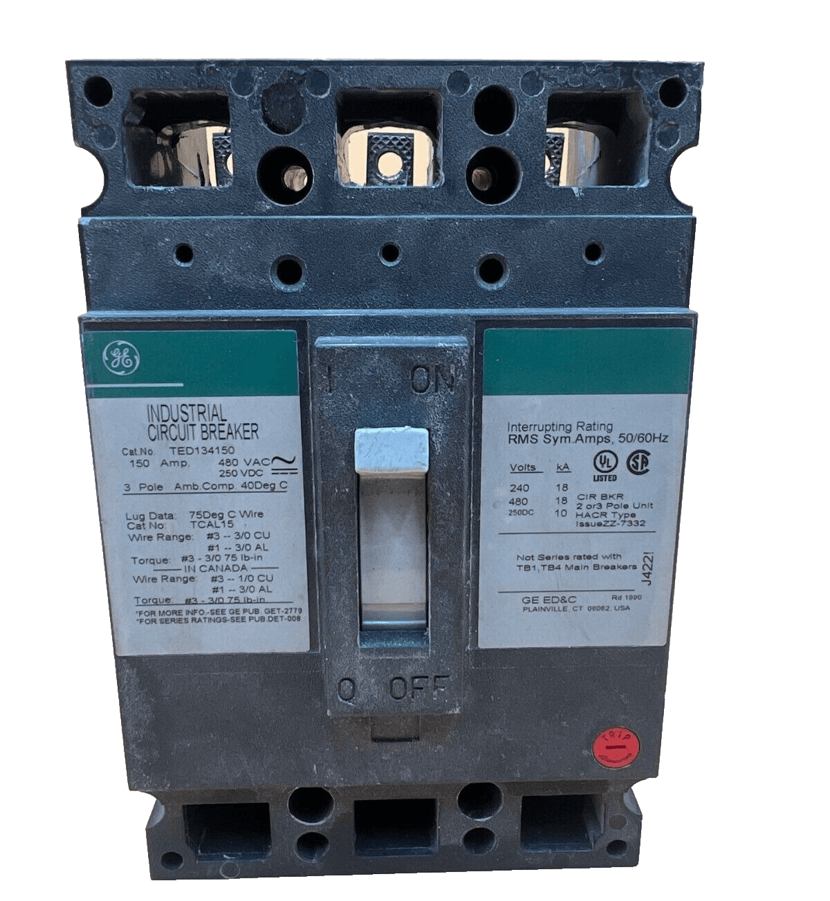 GE TED134150 – image 1