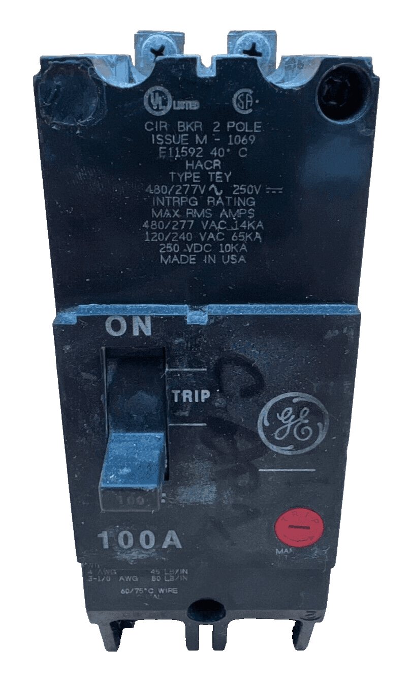 GE TEY2100 Circuit Breaker — image 1 of 6