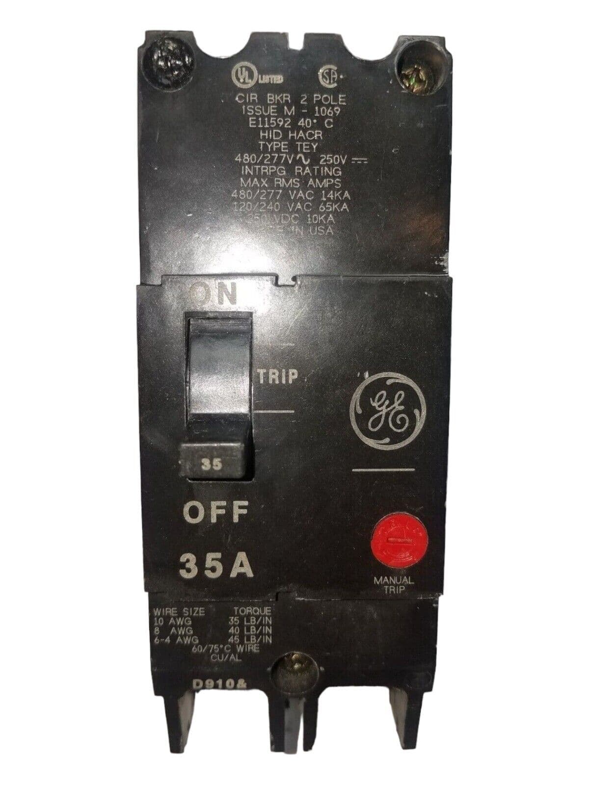 GE TEY235 Circuit Breaker — image 1 of 6