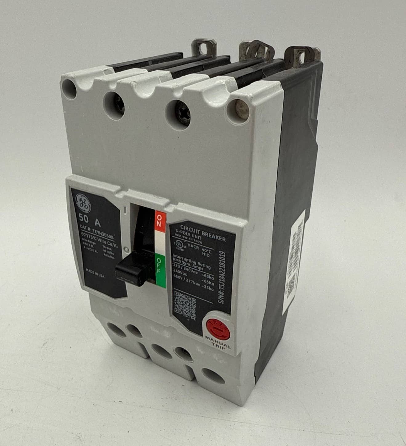 GE TEYH3050B Circuit Breaker — image 1 of 7