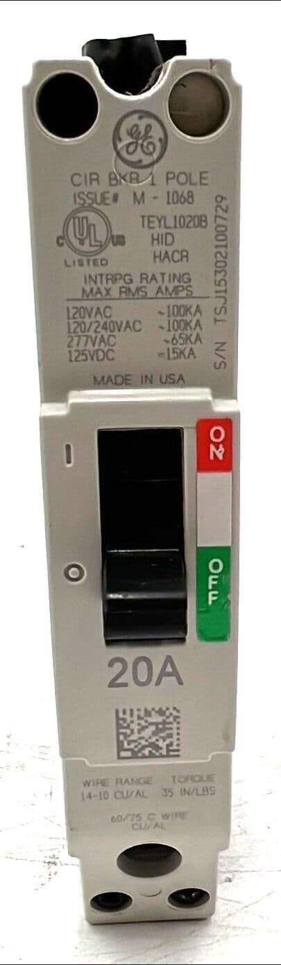 GE TEYL1020B Circuit Breaker — image 1 of 5