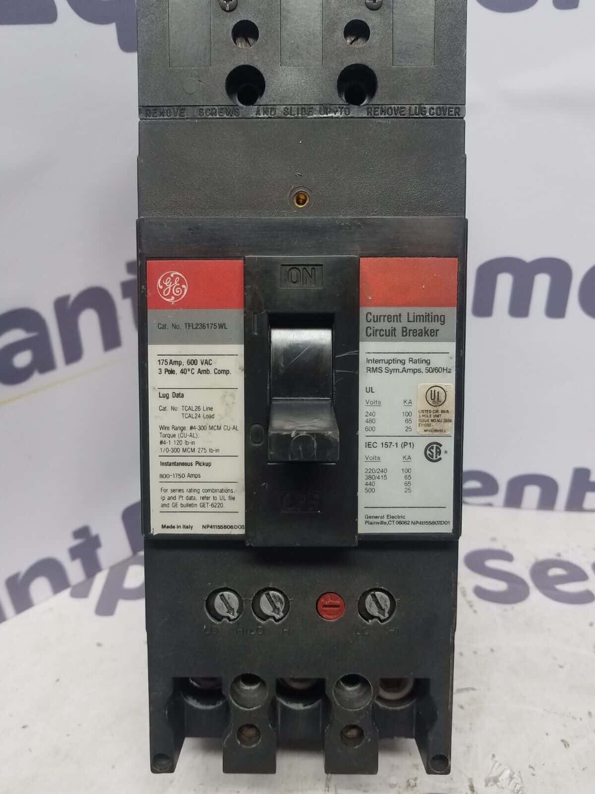 GE TFL236175WL Circuit Breaker — image 1 of 7
