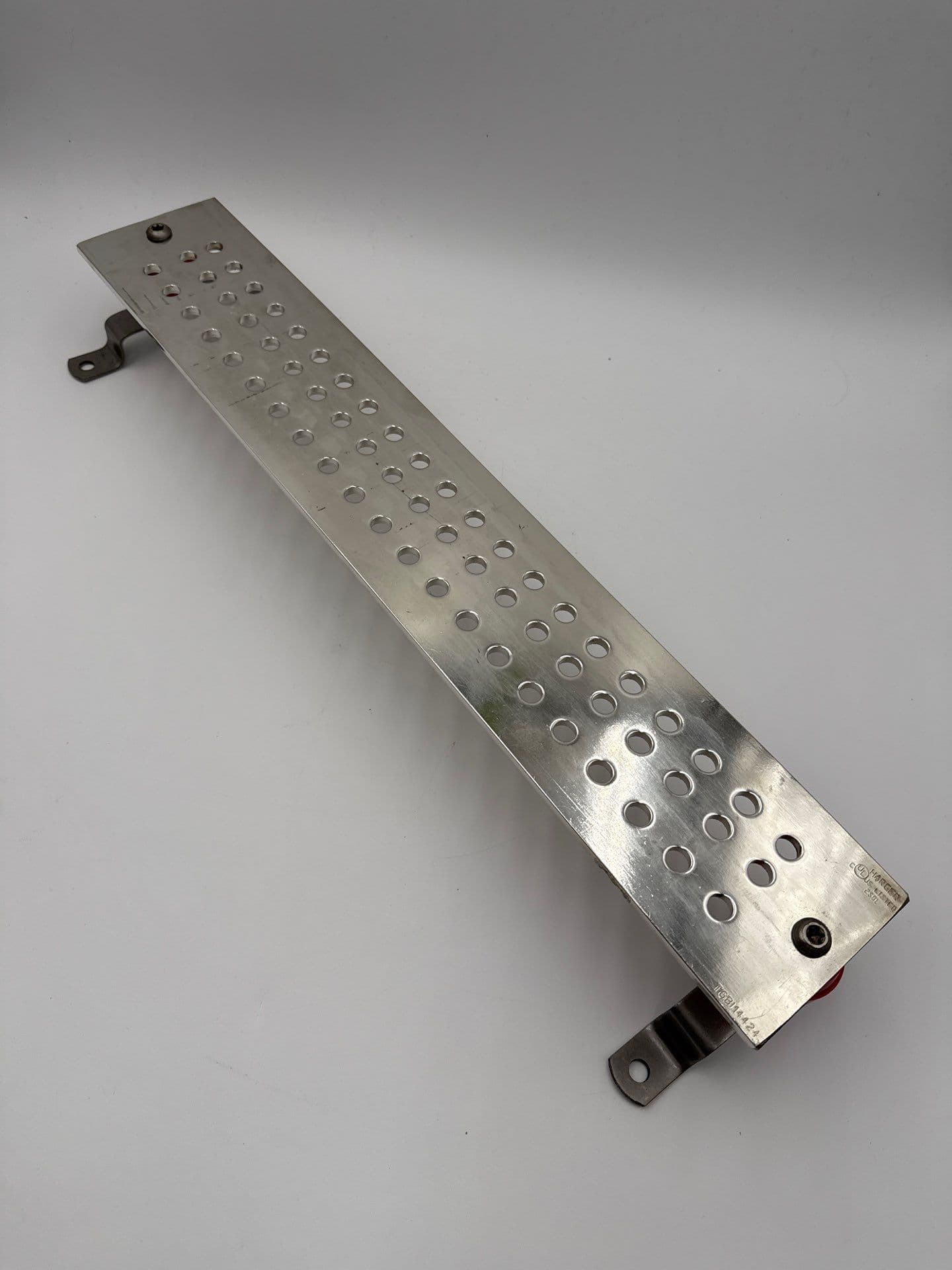 Harger TGBI14424J Tin Ground Bar 1/4 x 4 x 24 J Hole Pattern – image 1