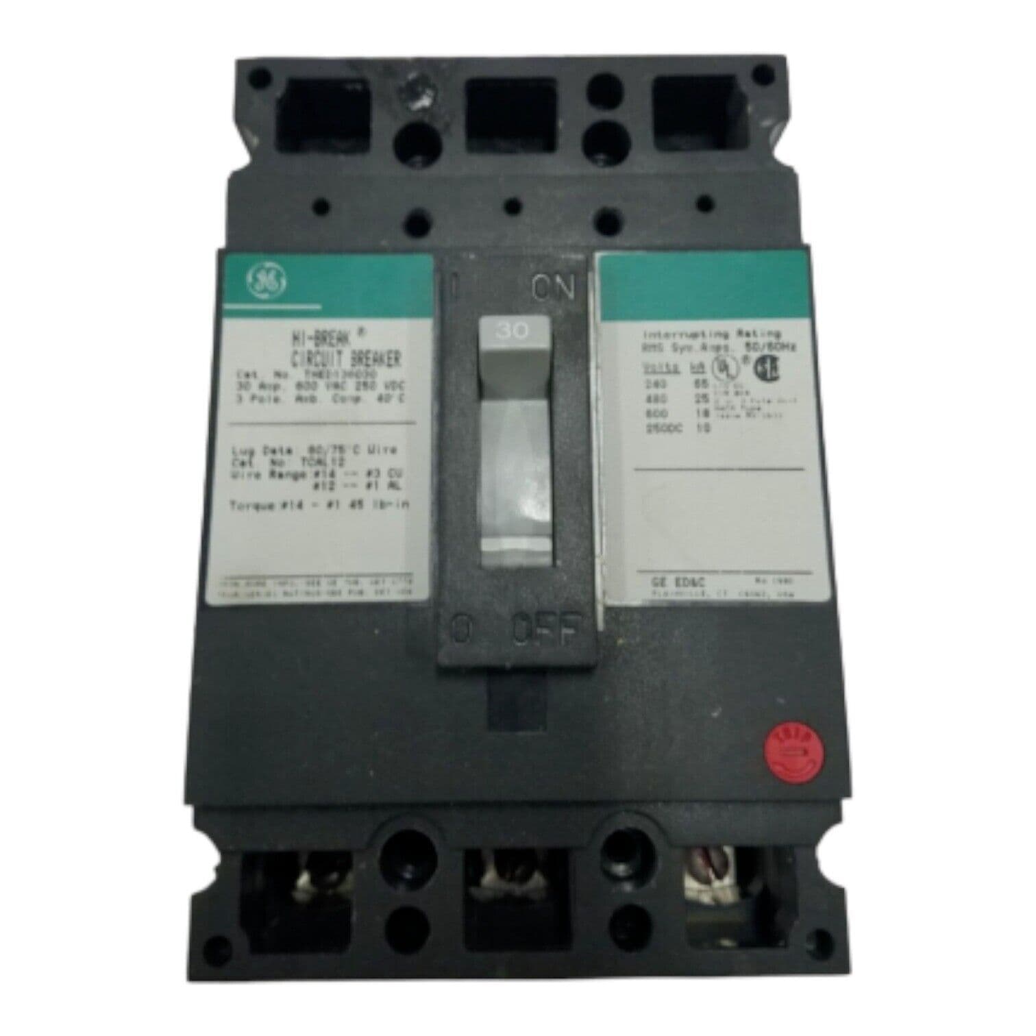 GE THED136030 Circuit Breaker — image 1 of 7