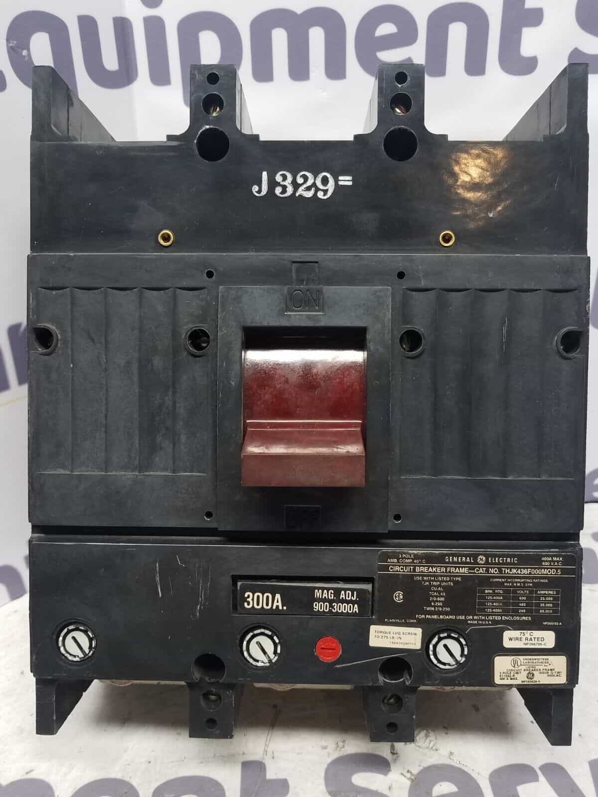 GE THJK436F000 Circuit Breaker — image 1 of 7