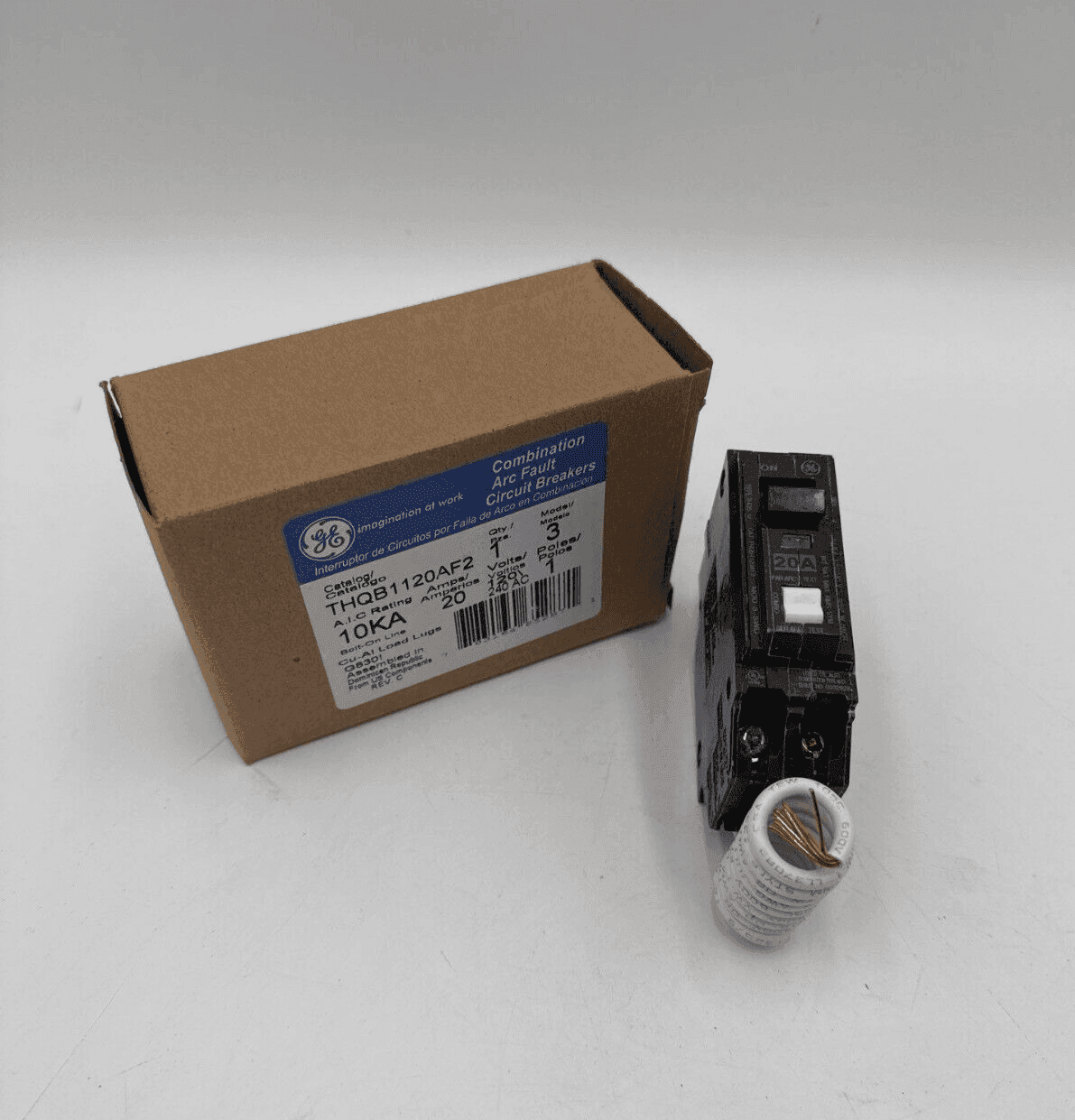 GE THQB1120AF2 Circuit Breaker — image 1 of 8