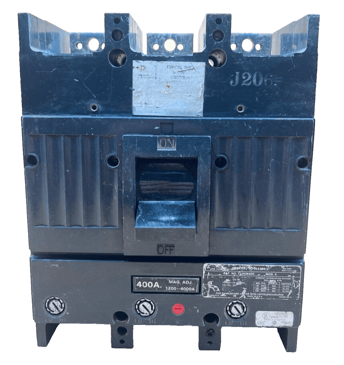 GE TJJ436400 Circuit Breaker — image 1 of 7