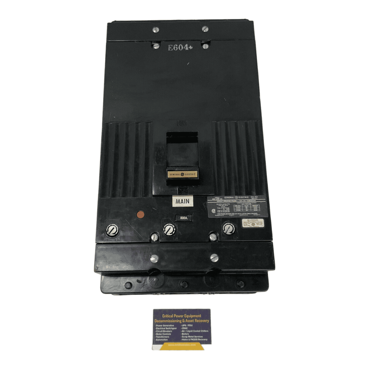 GE TKM836F000 Circuit Breaker — image 1 of 5