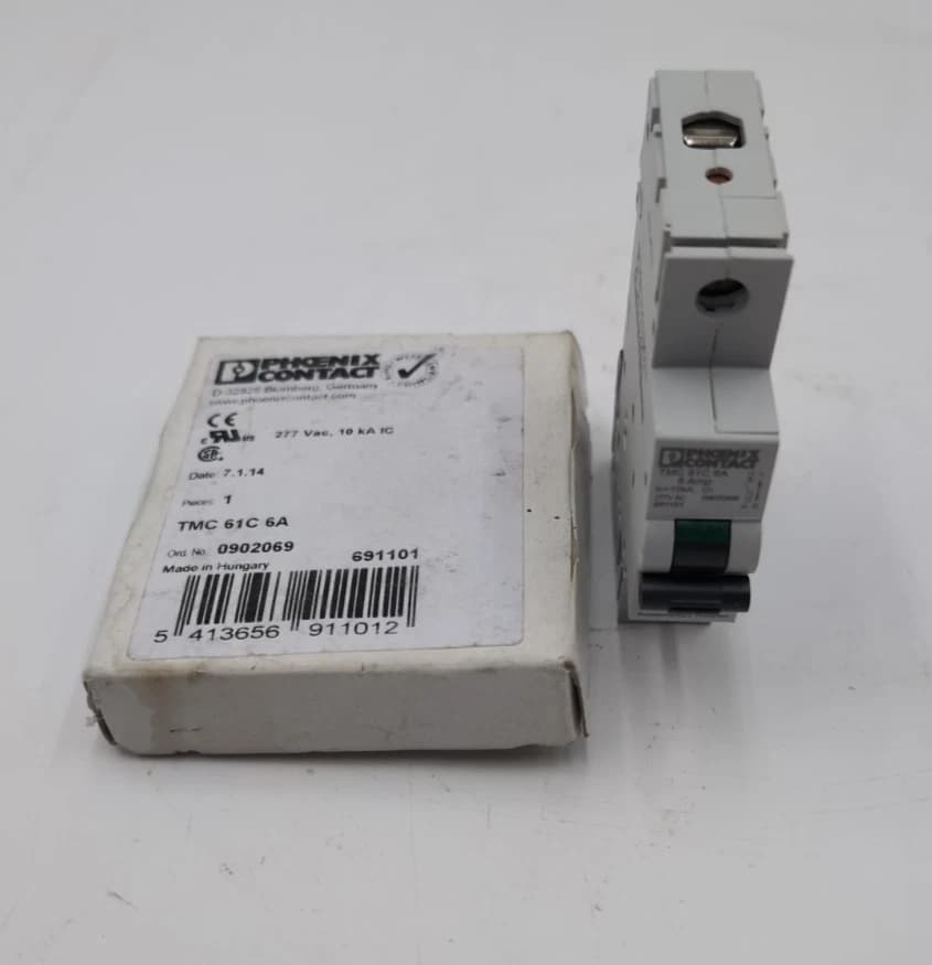 Phoenix Contact TMC61C6A Thermal Magnetic Single Pole 6 Amp Circuit Breaker – image 1
