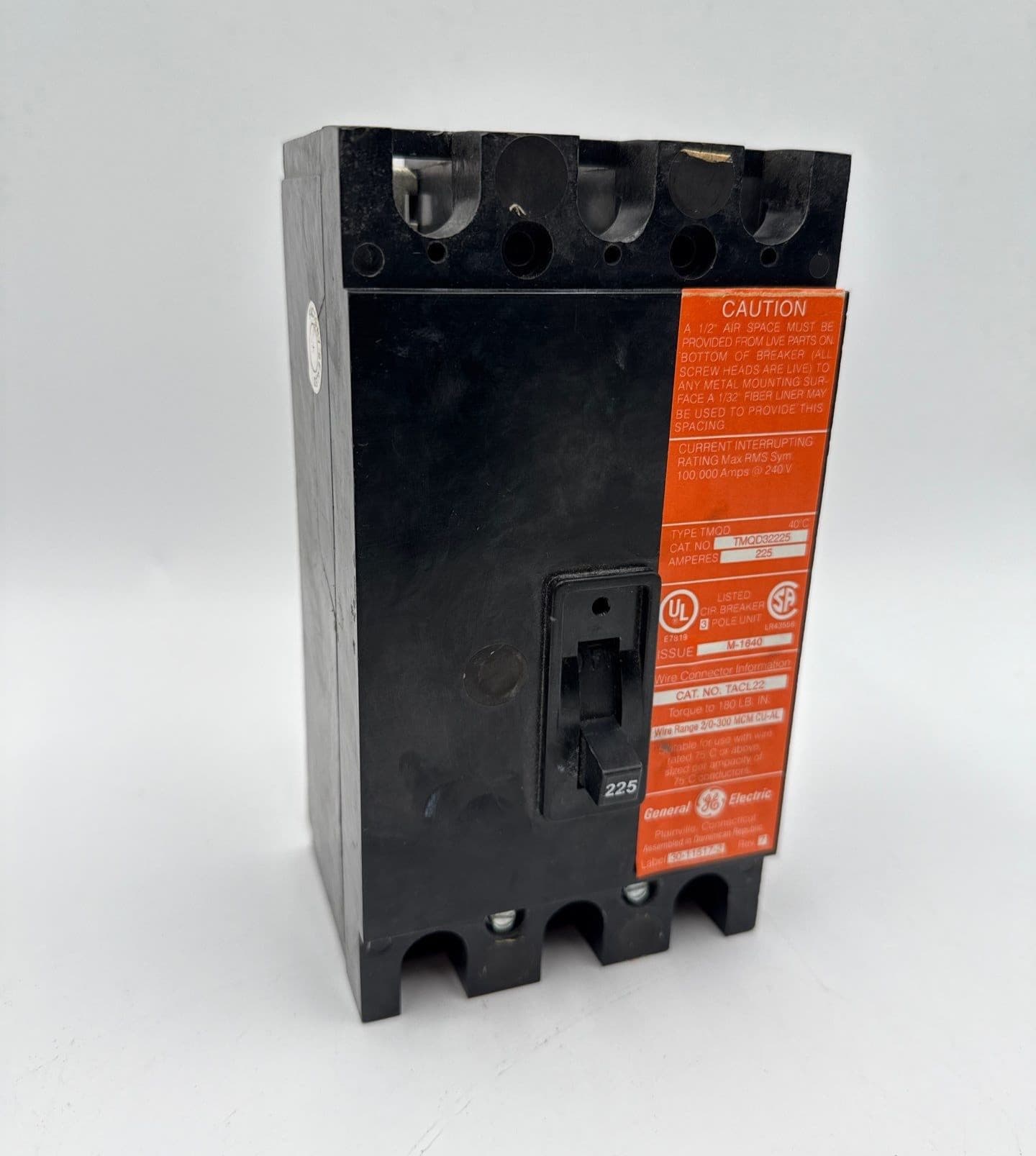 GE TMQD32225 Circuit Breaker — image 1 of 8