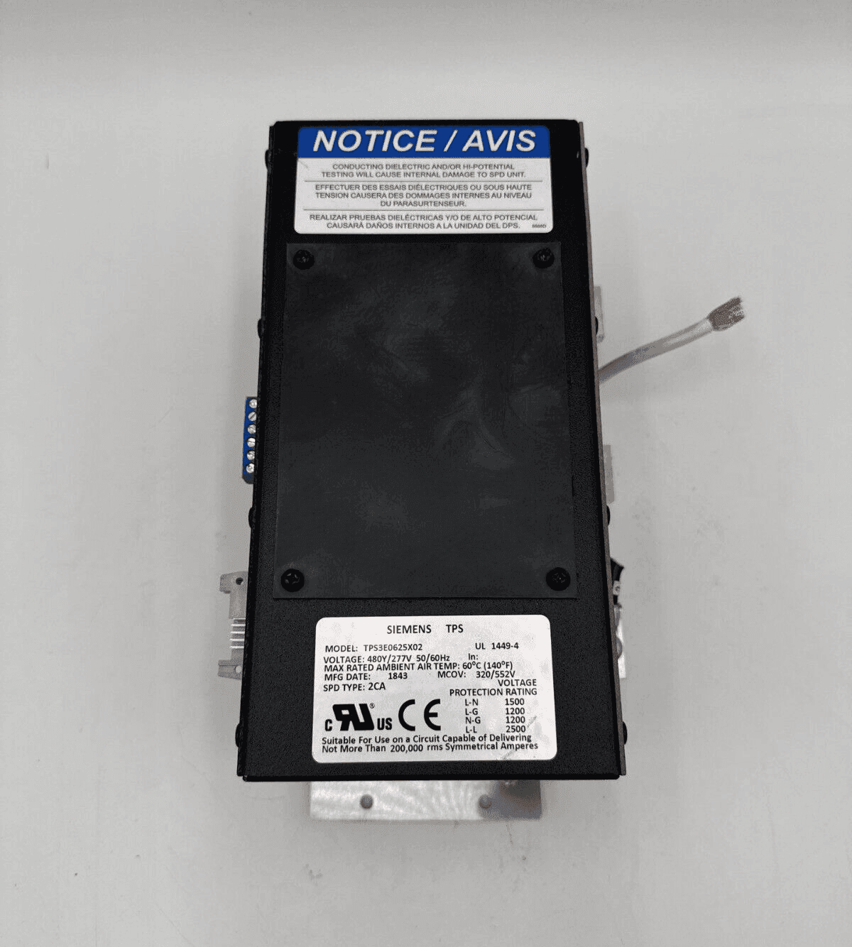 Siemens TPS3E0625X02