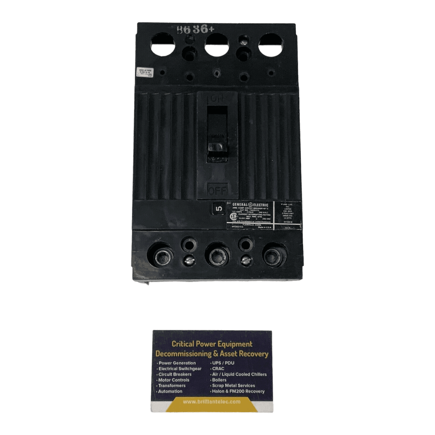 GE TQD32175 Circuit Breaker — image 1 of 5
