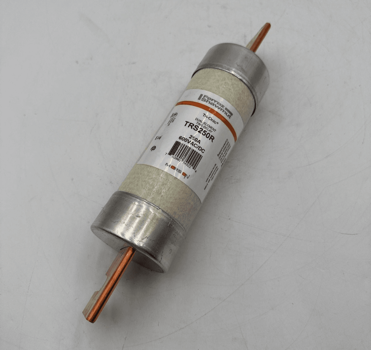 Ferraz Shawmut TRS250R Tri-Onic Fuse 250A 600V Time Delay 250 Amp Class RK5 – image 1