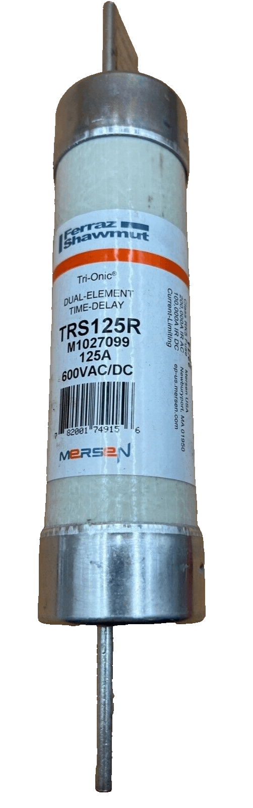 Ferraz Shawmut TRS125R Fuse — image 1 of 2
