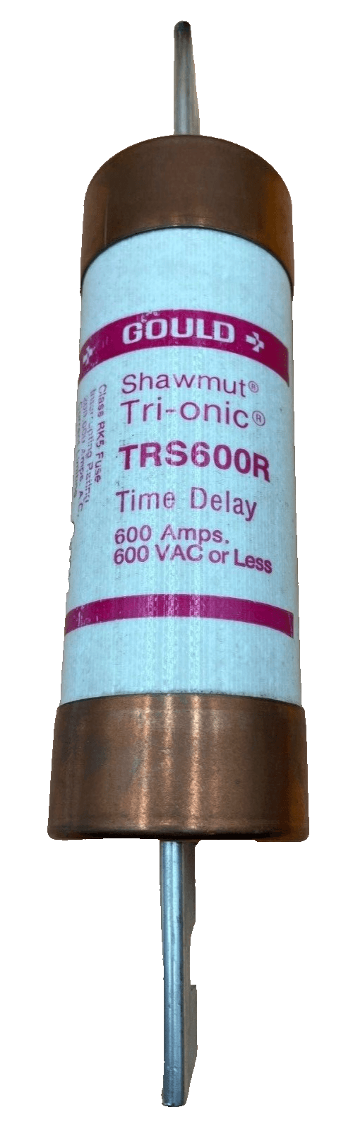 Gould Shawmut TRS600R Fuse — image 1 of 2