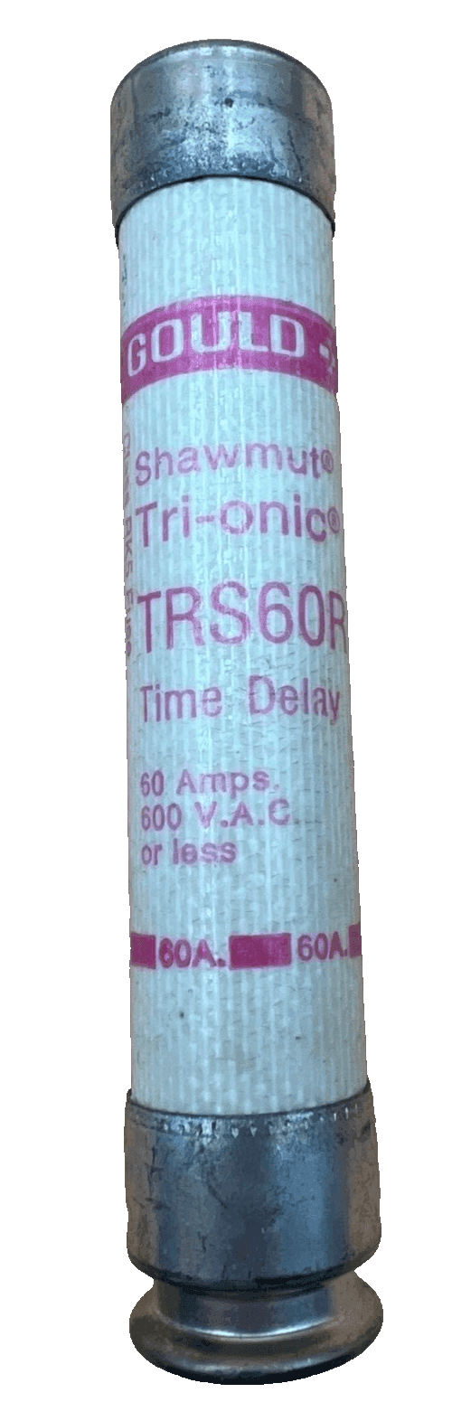 Gould Shawmut TRS60R Fuse — image 1 of 2