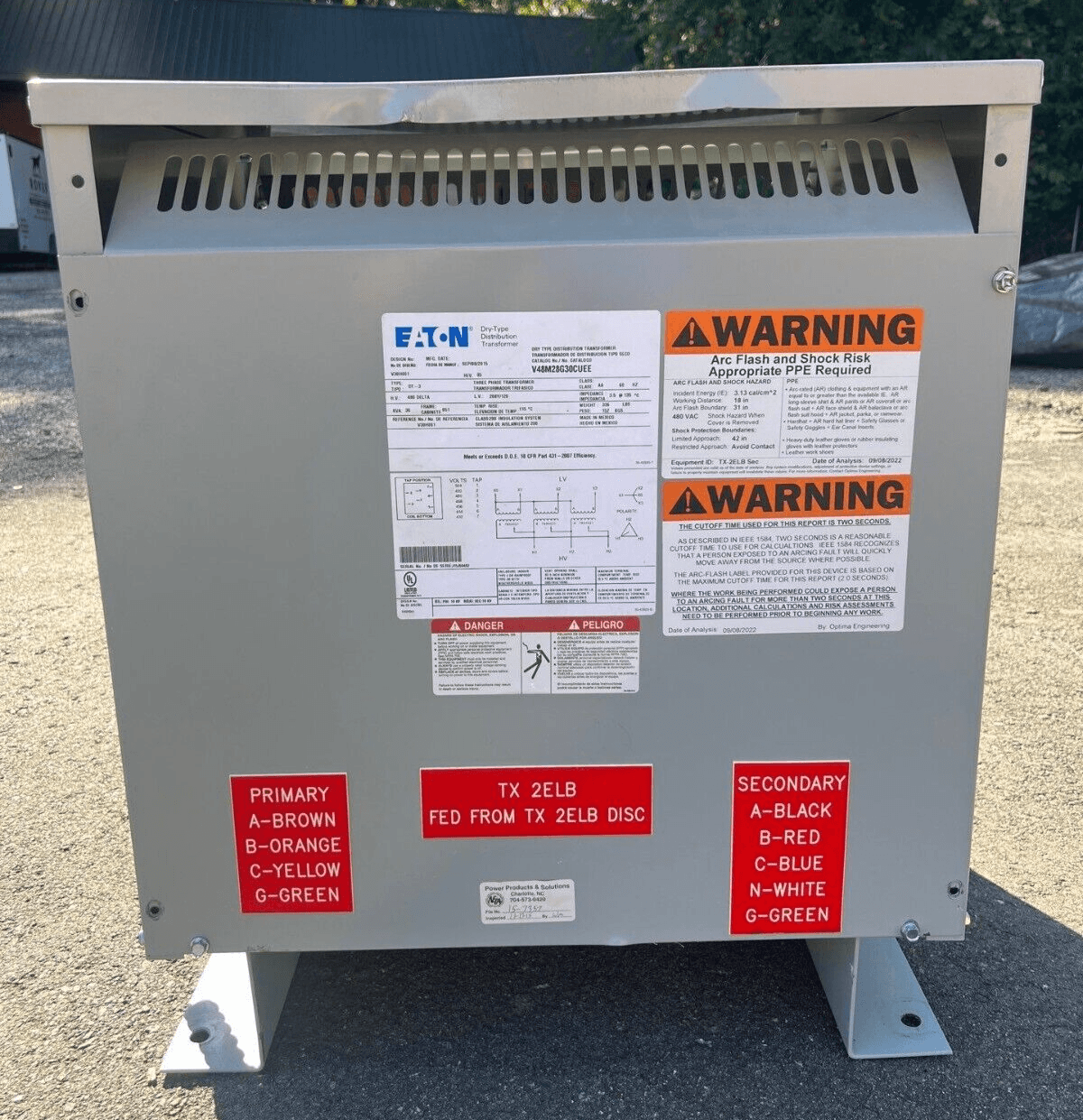 GE V48M28G30CUEE Dry Type Transformers — image 1 of 7