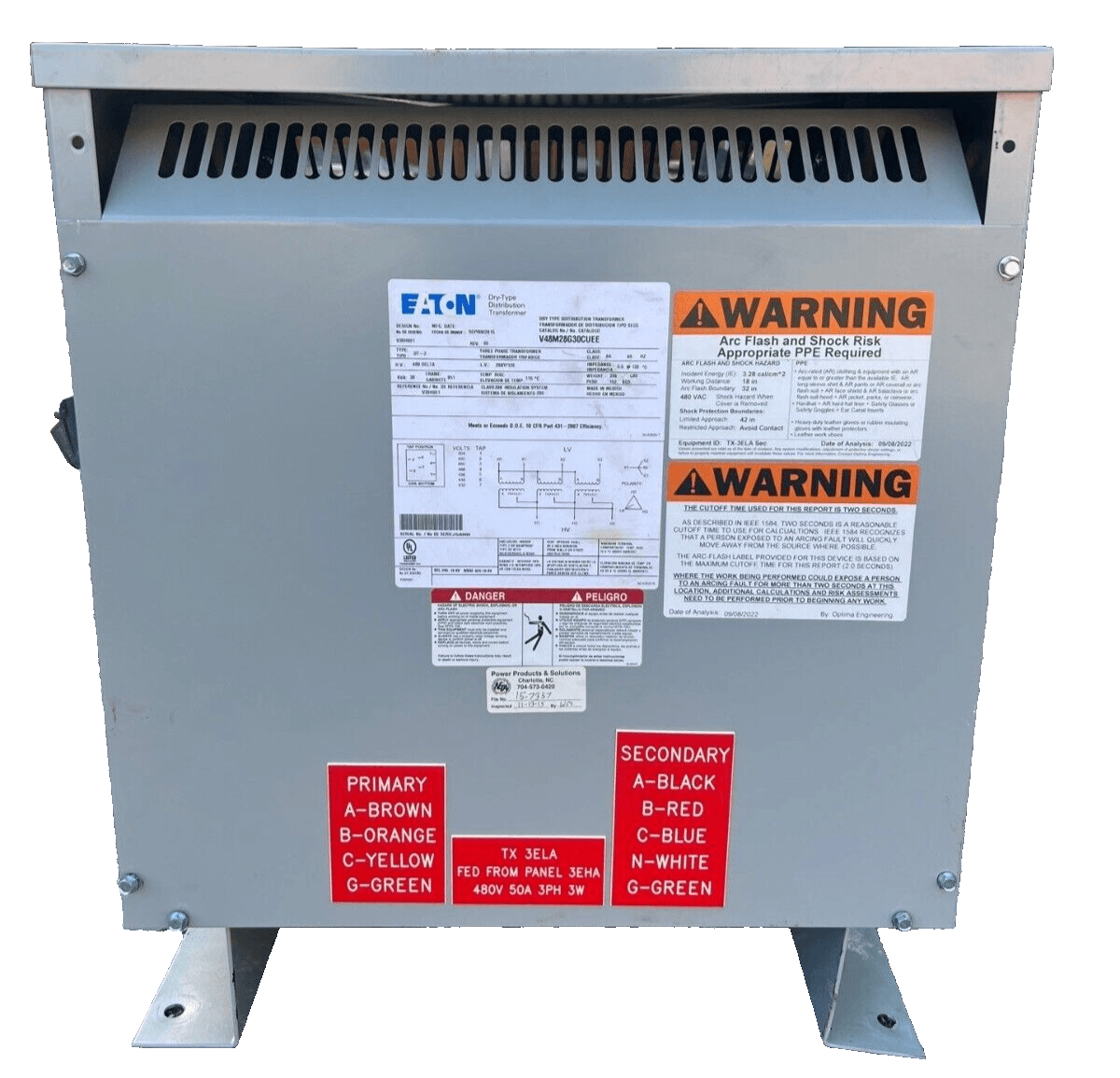 Eaton V48M28G30CUEE Dry Type Transformers — image 1 of 7