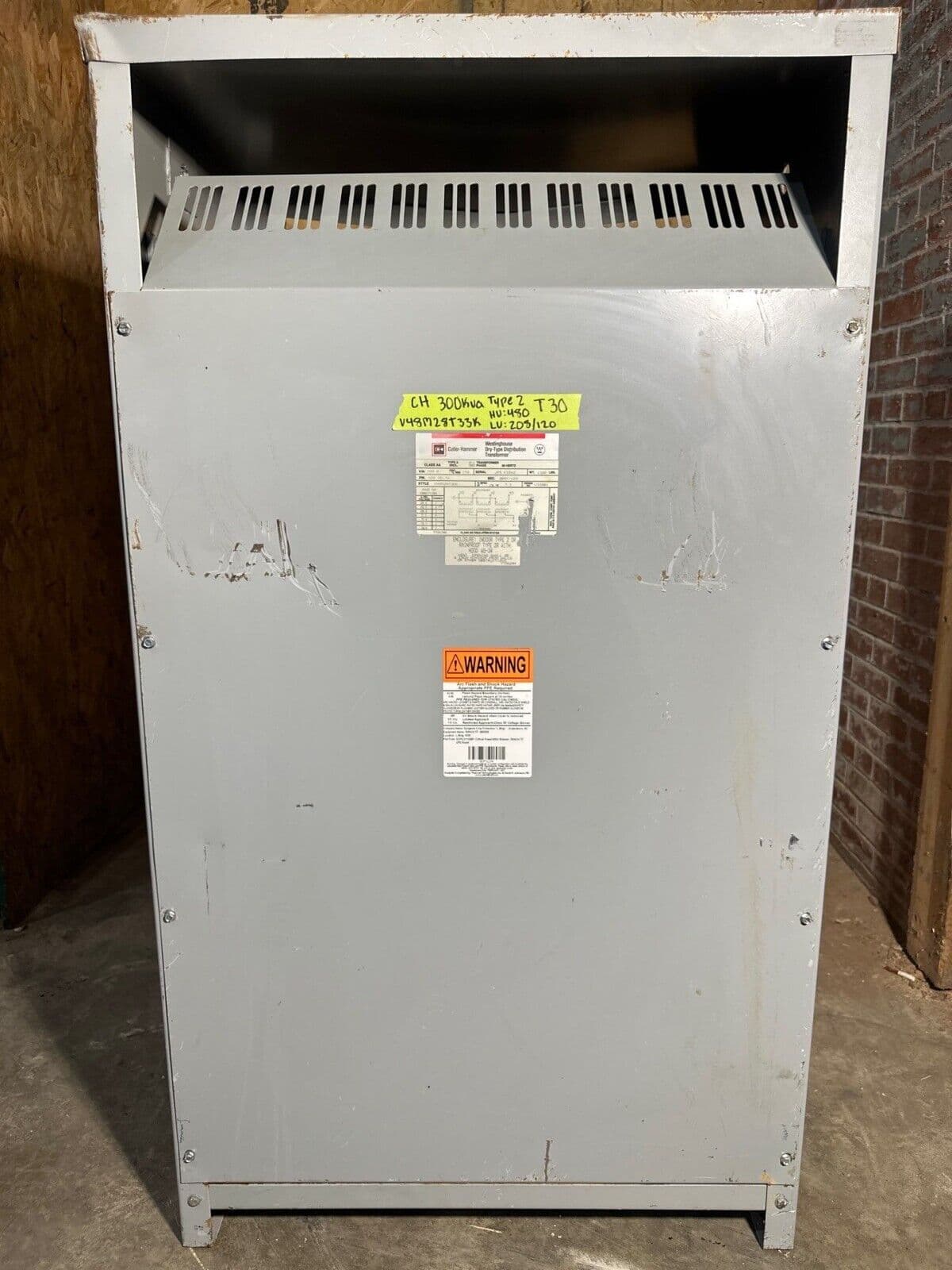 Cutler-Hammer V48M28T33K Dry Type Transformers — image 1 of 4