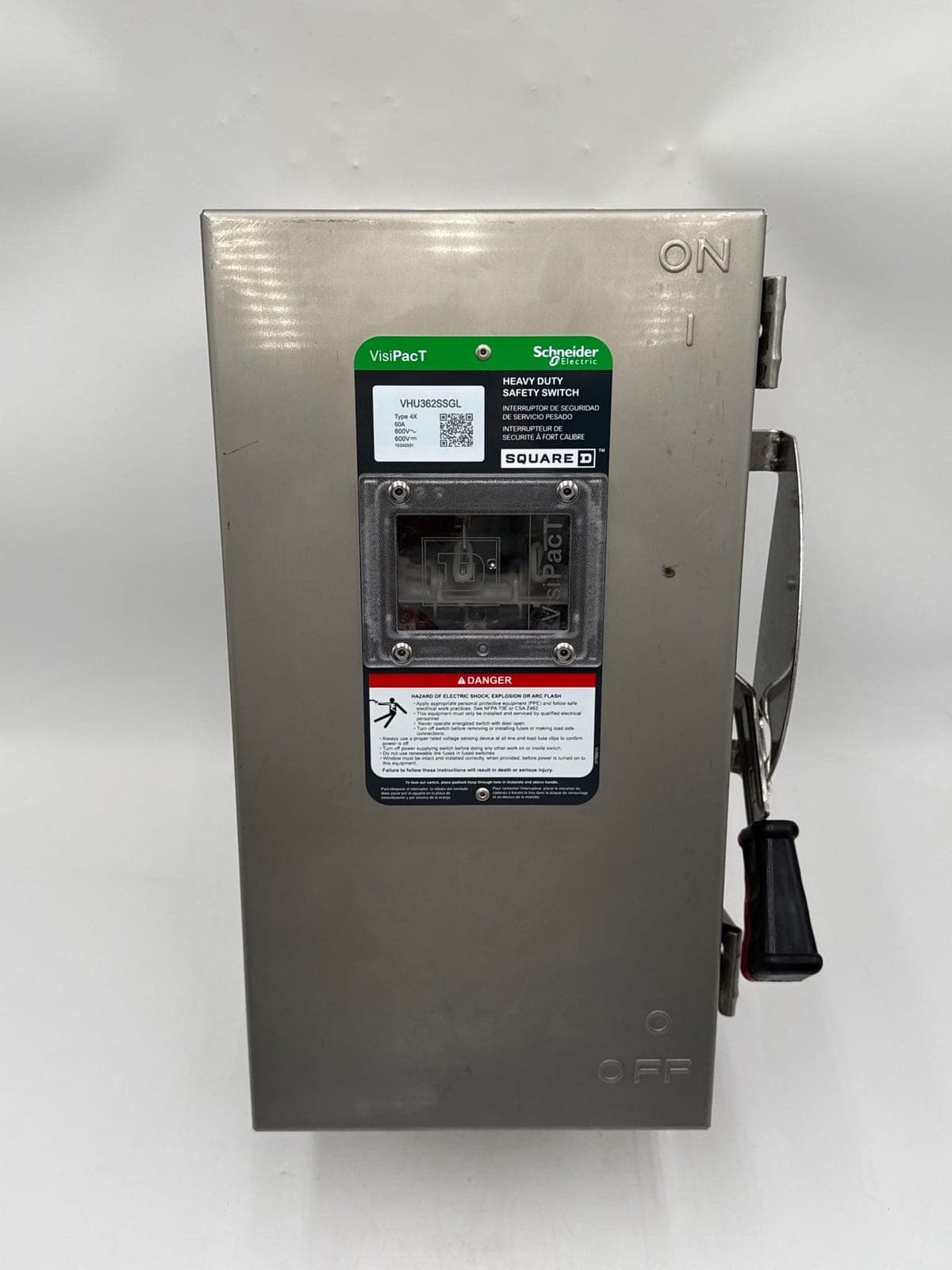 Square D VHU362SSGL Disconnect — image 1 of 8