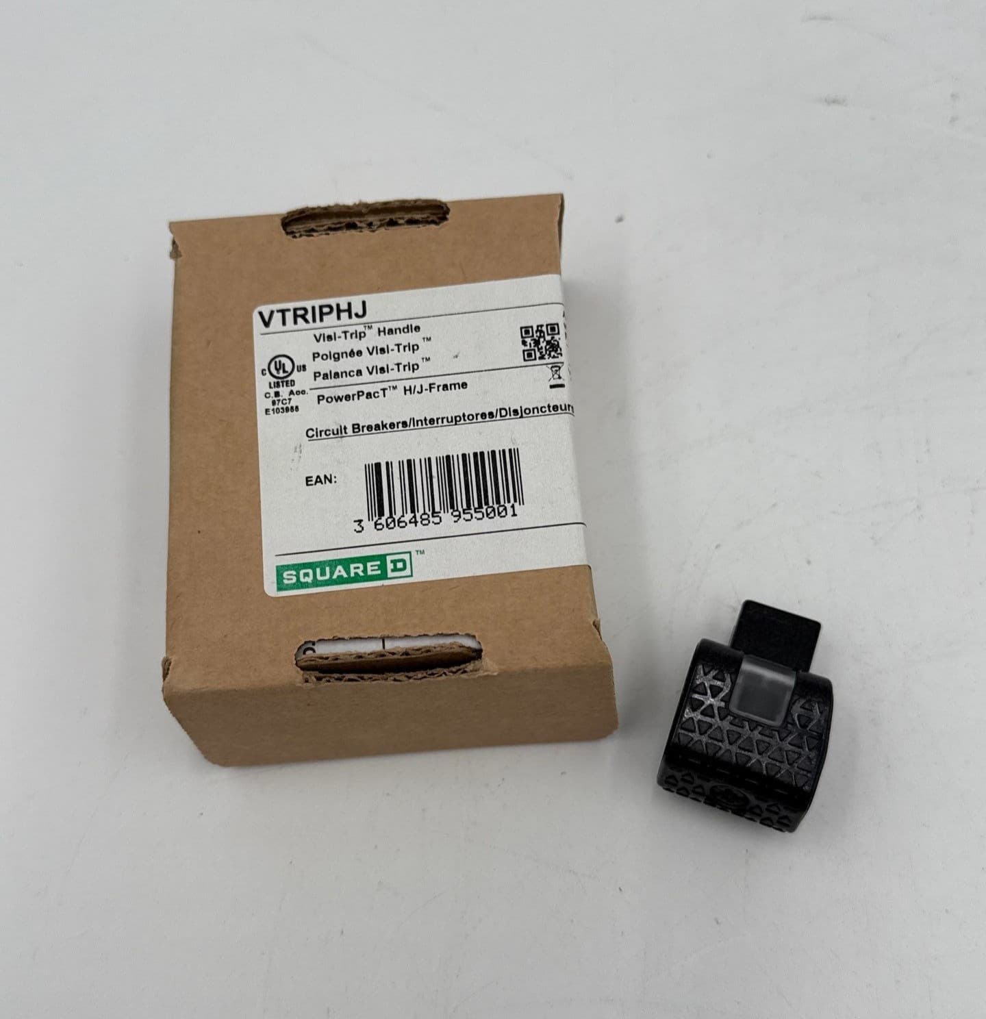 Square D VTRIPHJ Visi Trip Handle Light H/J Frame Schneider Electric – image 1