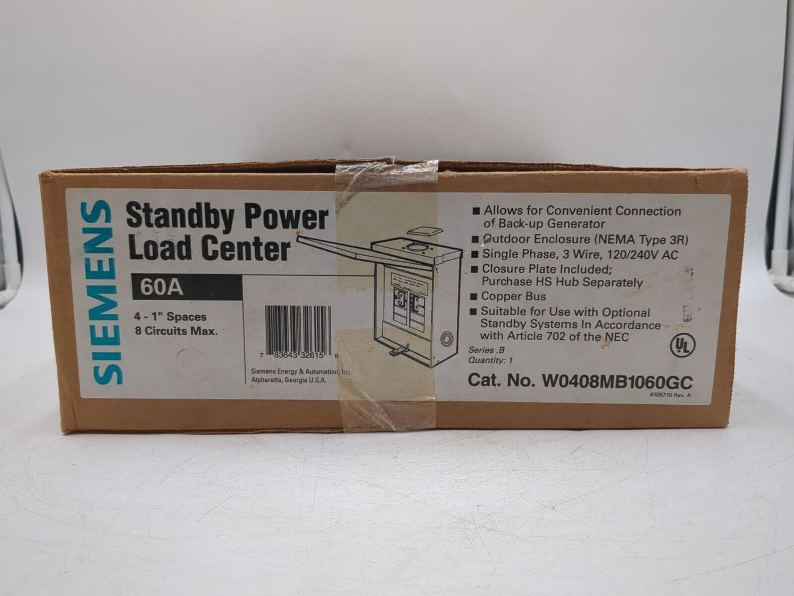 Siemens W0408MB1060GC Panel — image 1 of 11