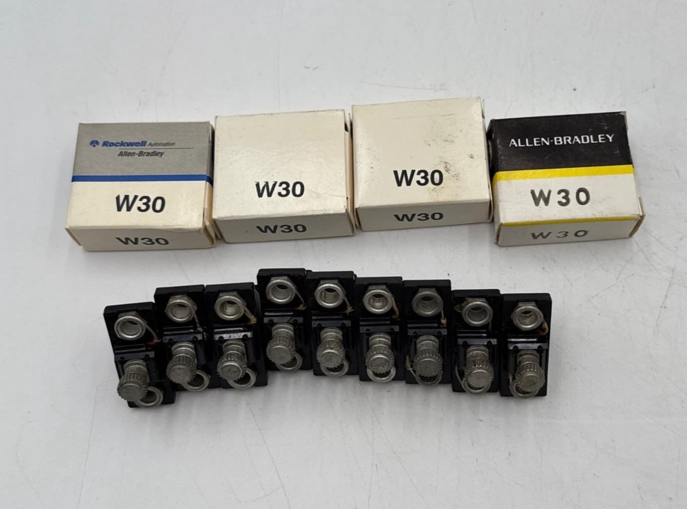 13PC Lot Allen Bradley W30 Thermal Overload Relay Heater W-30 1.31A Element Unit – image 1