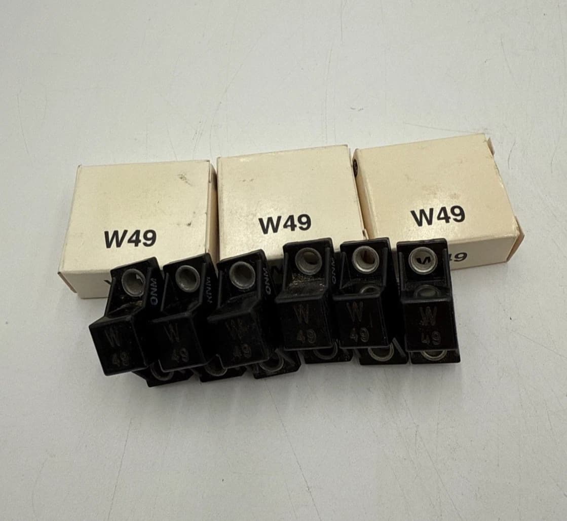 9PC Lot Allen Bradley W49 Thermal Overload Relay Heater 6.68A Element Unit W-49 – image 1
