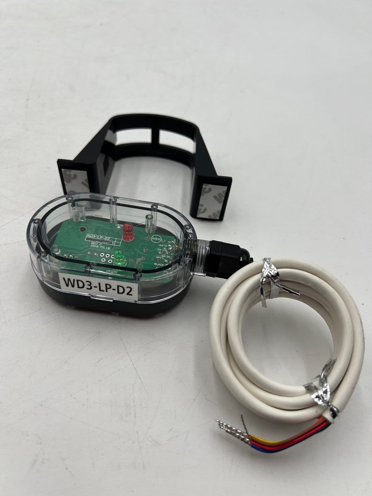 Dwyer WD3-LP-D2 Water Leak Detector 2 Relay Outputs 24 VAC/DC DIN Mount – image 1