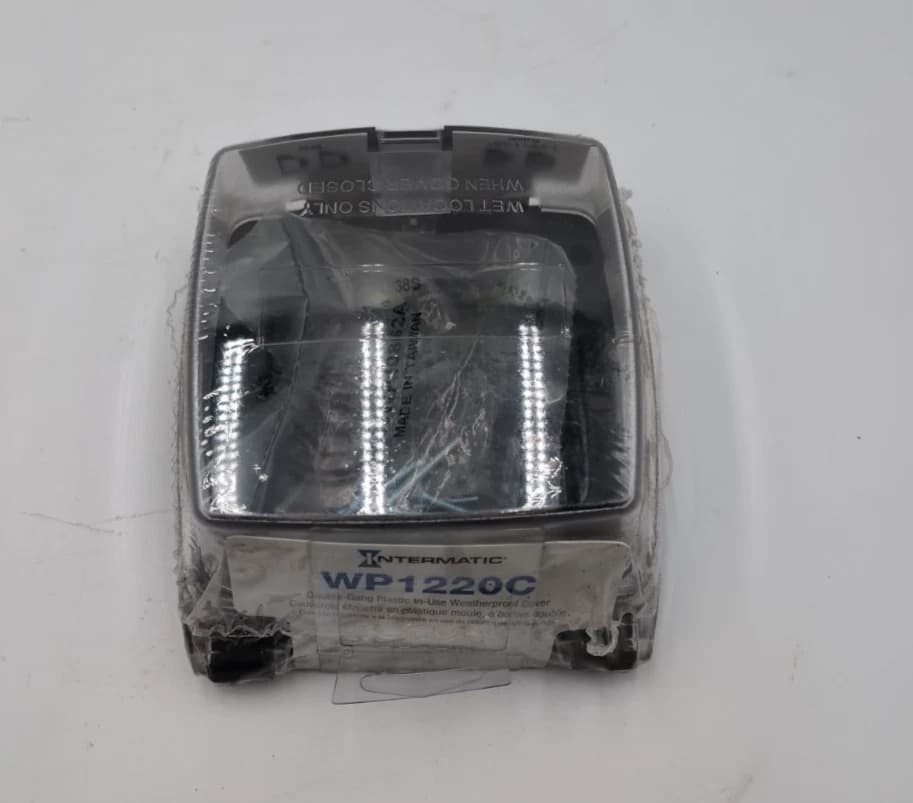 InterMatic WP1220C Double Gang Outdoor Weatherproof Outlet Cover NEW – image 1