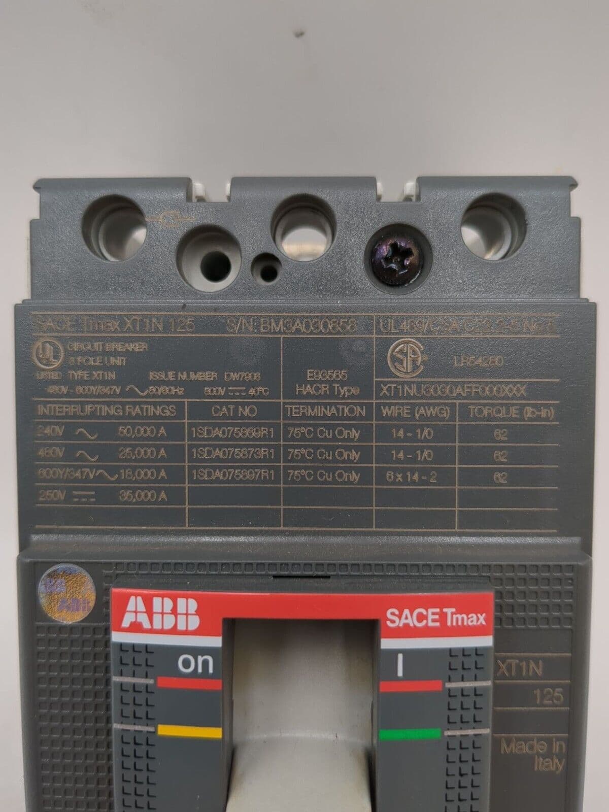 ABB XT1N – image 1