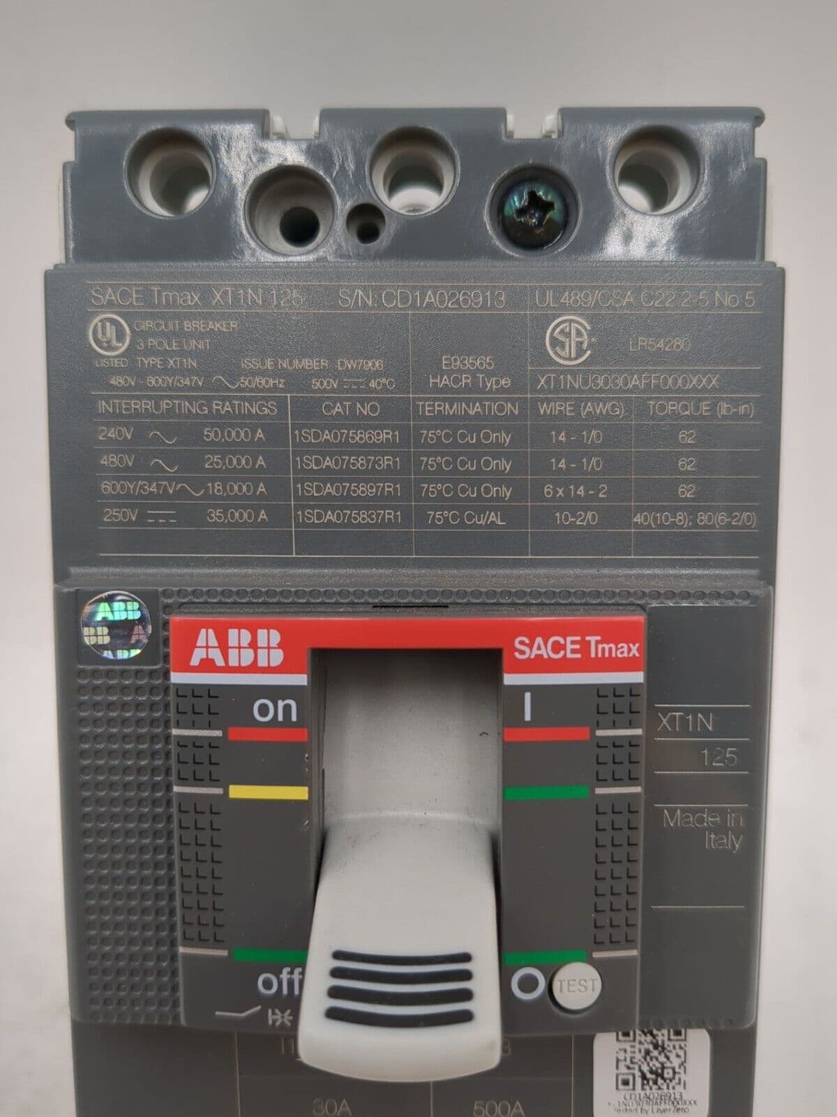 ABB XT1N