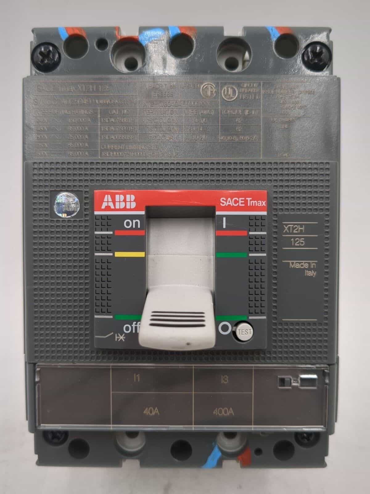 ABB XT2HQ3040AFF000XXX Circuit Breaker — image 1 of 6