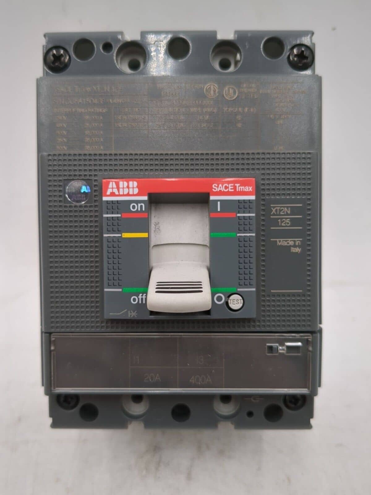 ABB XT2NQ3020AFF000XXX Circuit Breaker — image 1 of 9
