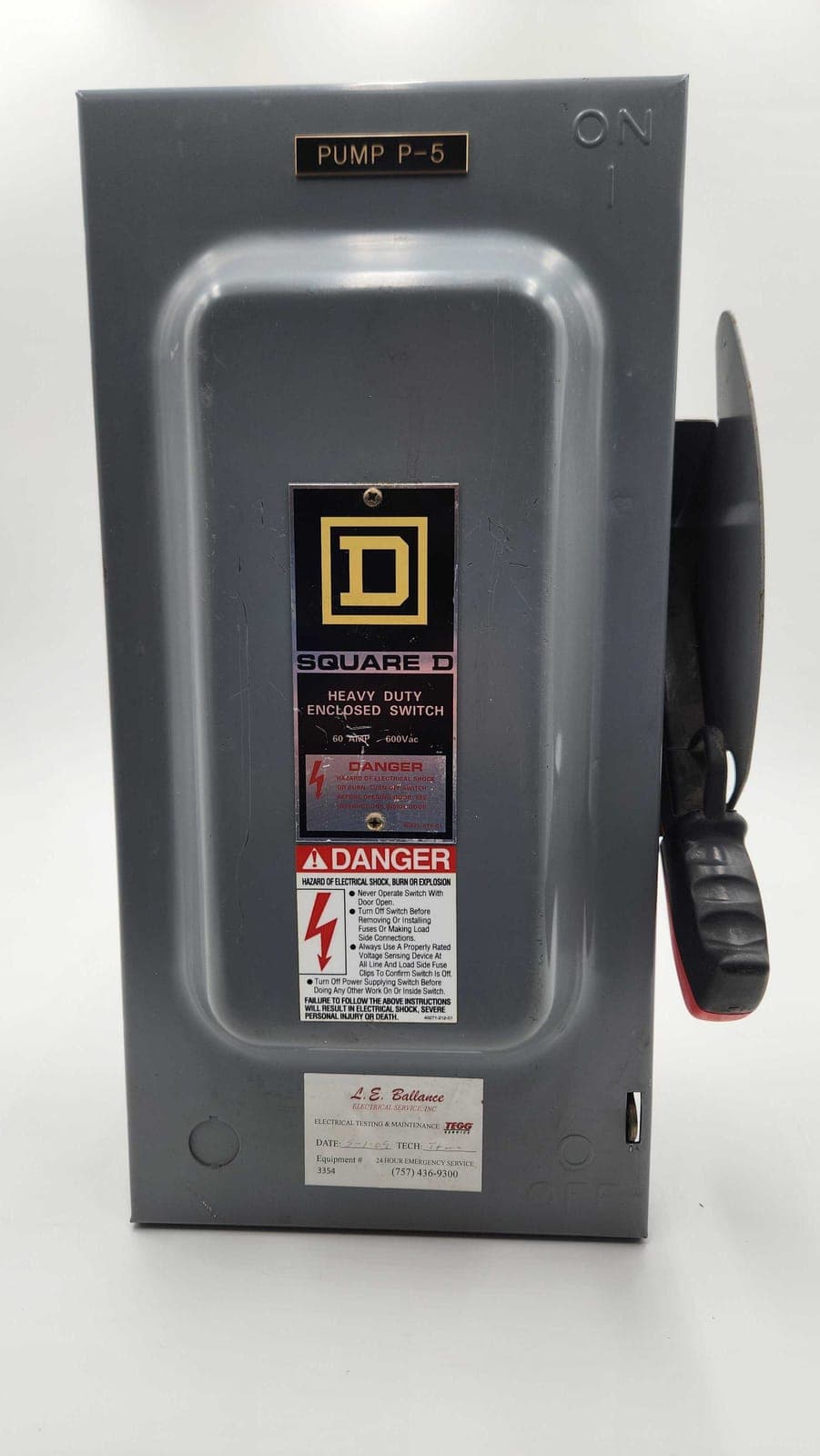 Square D H362N Disconnect — image 1 of 9