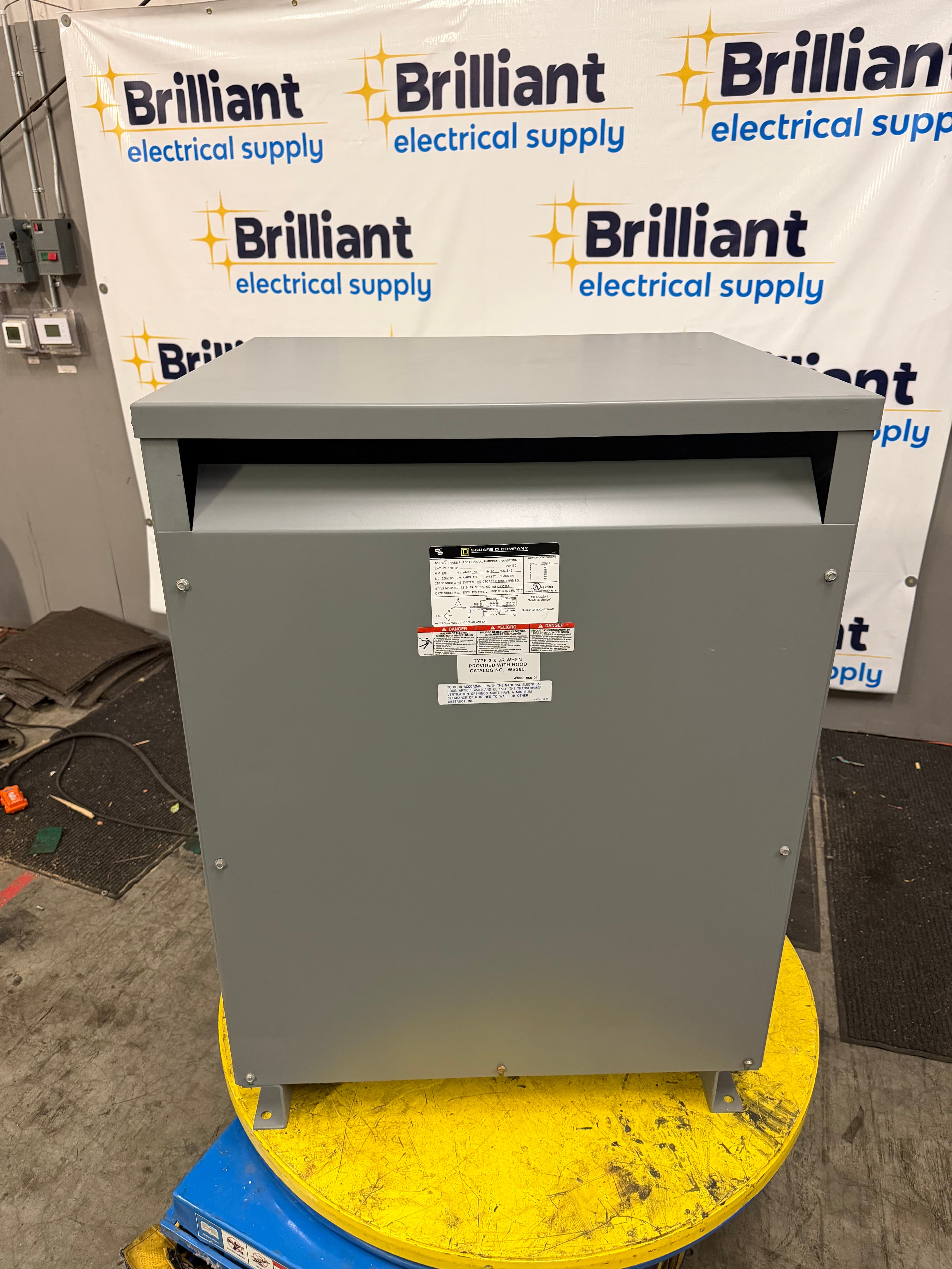 Square D 150kVA Dry Type Transformers — image 1 of 7