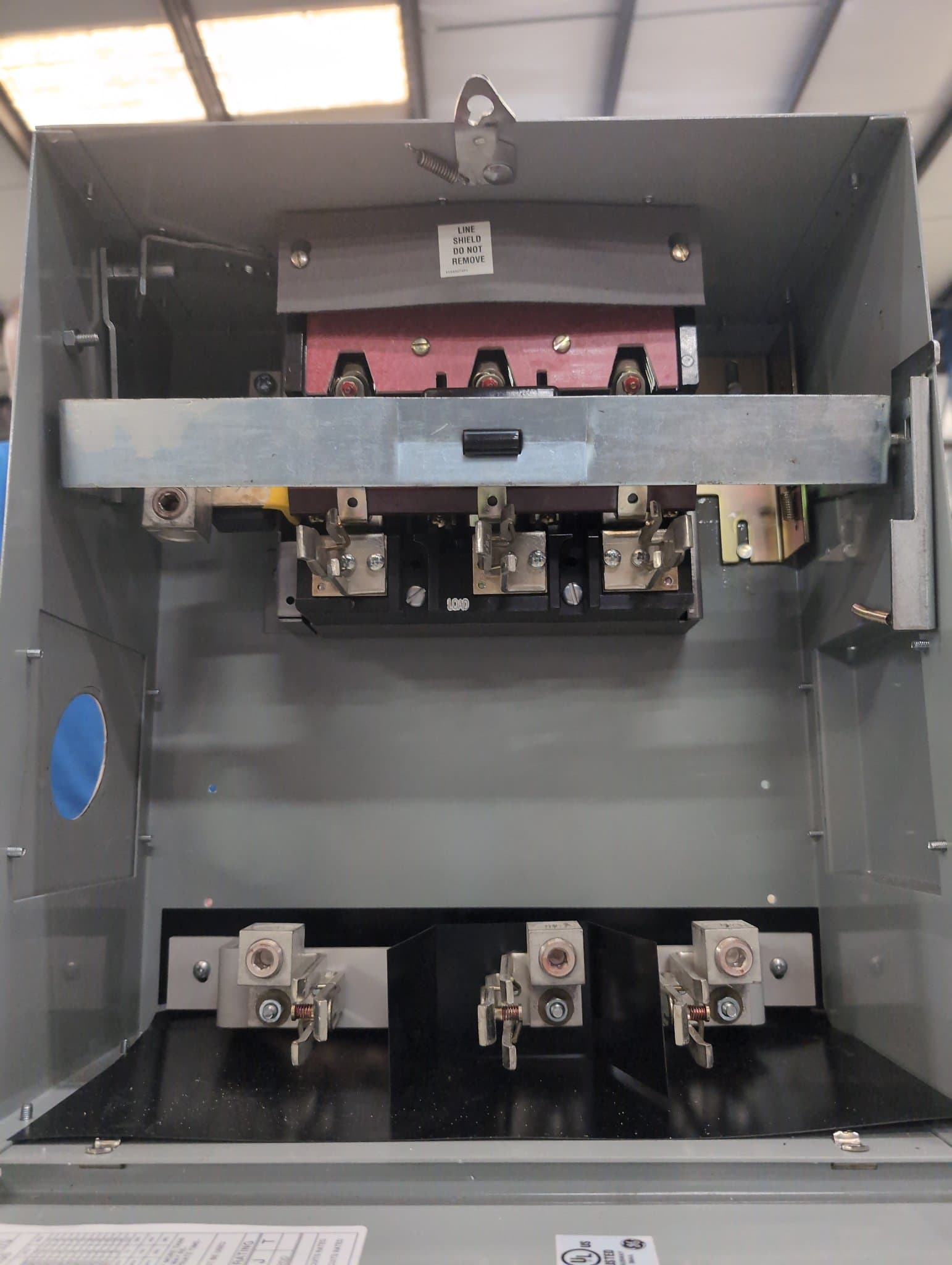 GE SB464RGR Fused Bus Plug 200A 600V Indoor Enclosure – image 1