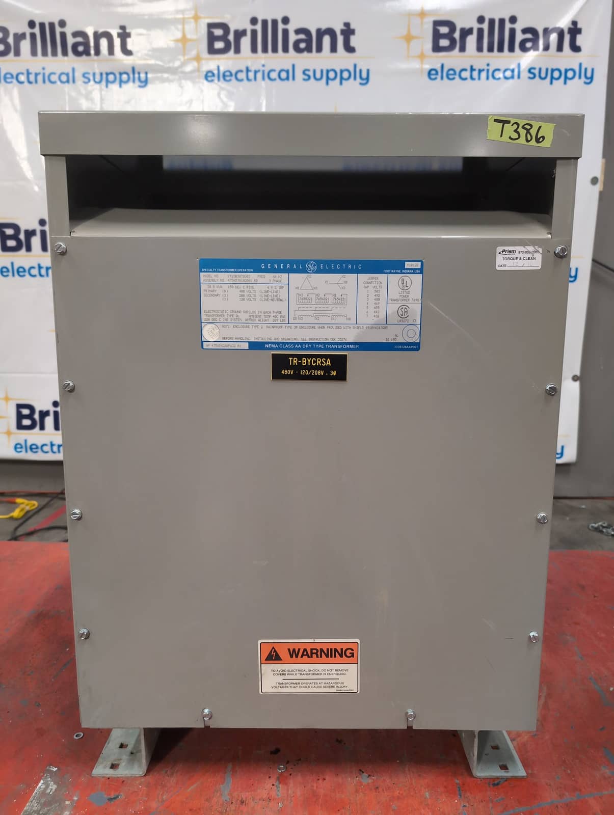 GE 9T23B3872G03 Dry Type Transformers — image 1 of 11